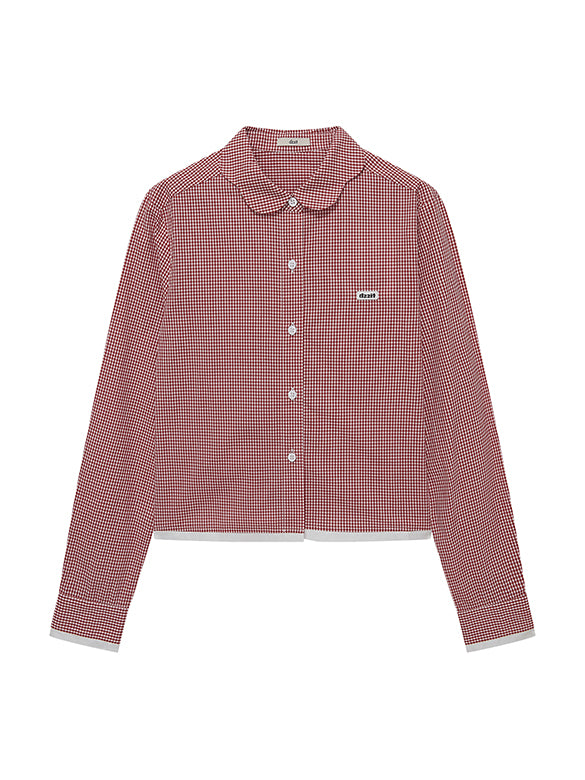 Gingham Check Shirt