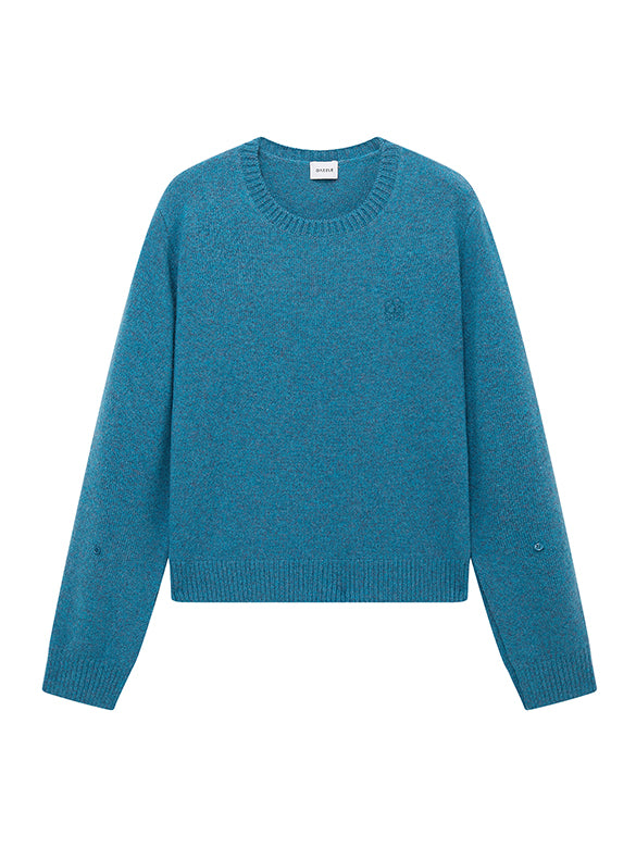 Design Sleeves Color Knit