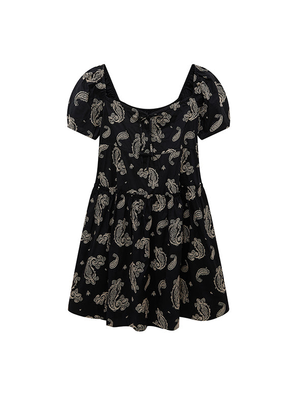 Paisley Pattern Dress