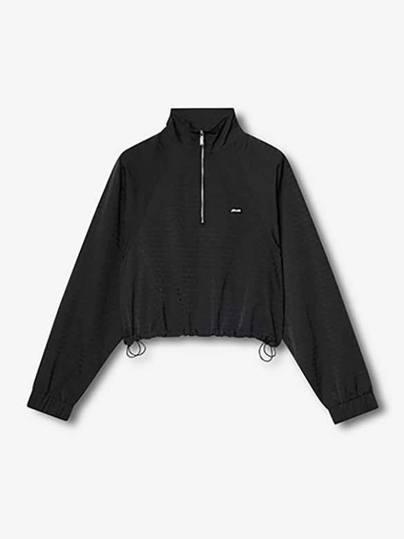 Monogram Pattern Zipper Blouson