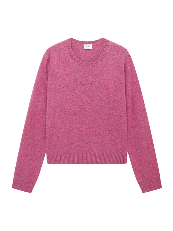 Design Sleeves Color Knit