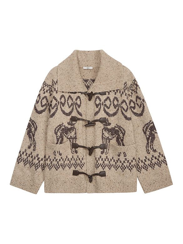 Pattern Knit Outer