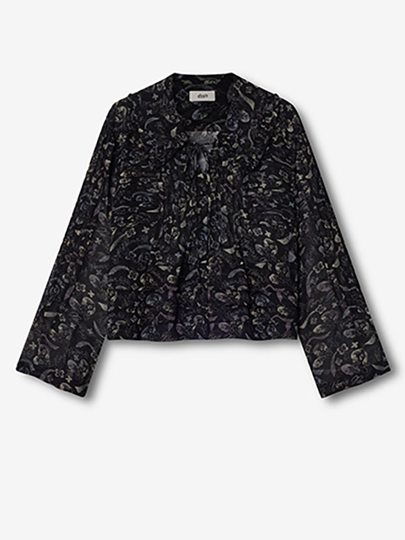 Printed Chiffon Blouse