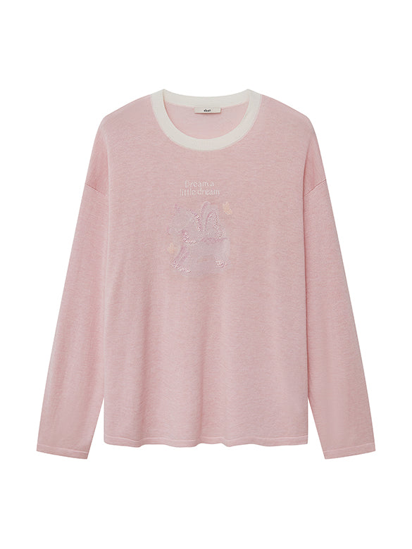 Unicorn Beads Knit Top