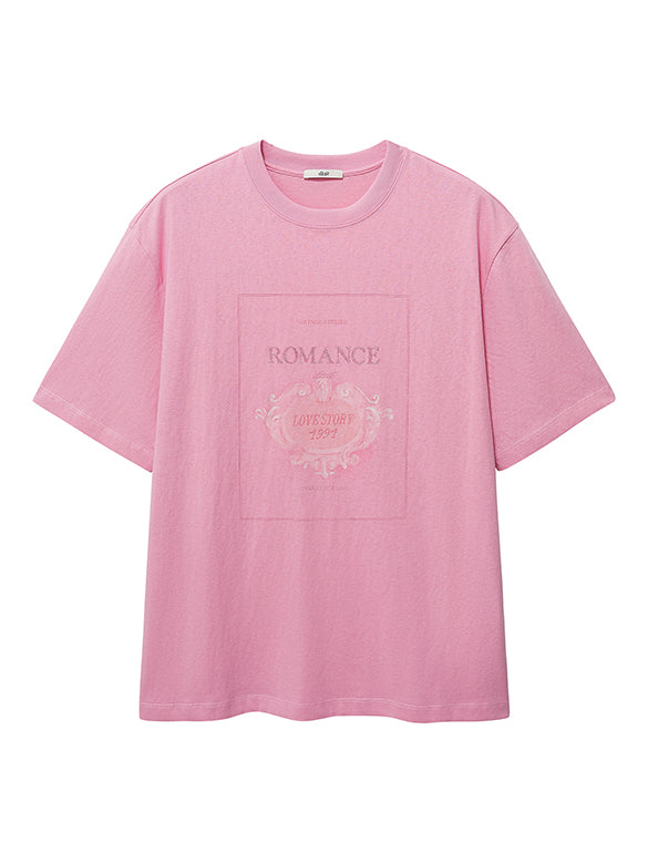 Printed & Beads T-shirt