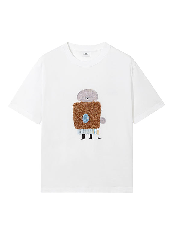 Embroidery Character T-shirt