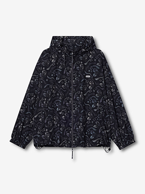 Printed Nylon Blouson