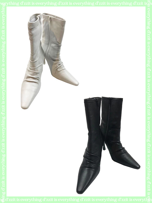 Tucked Short Boots