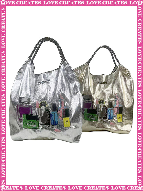 × ball&chain d'zzit Cat With Cosmetic Bag M