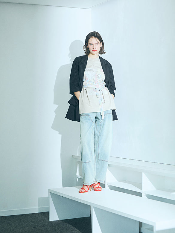 Switch Design Denim Pants
