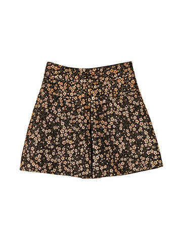 Flower Jacquard Skirt