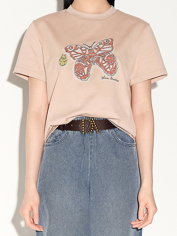 Sequins Butterfly T-Shirt