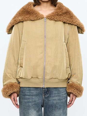 Boa Collar Blouson