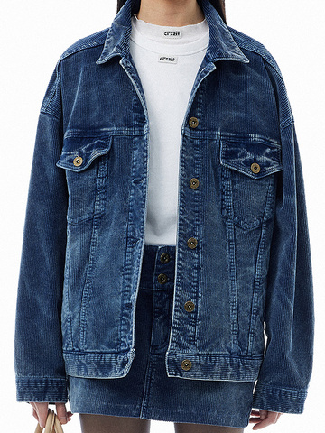 Blue Corduroy Jacket