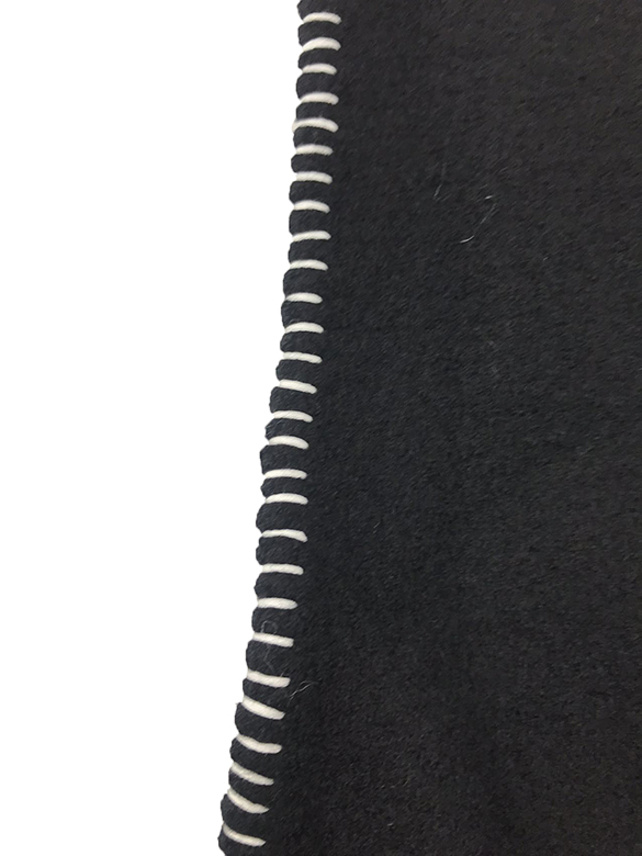 Stitch Piping Design Sleeveless Knit