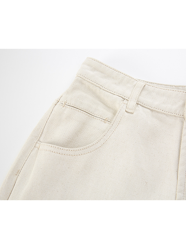 Roll Up Design Denim Pants - DAZZLE FASHION(ダズルファッション)／d