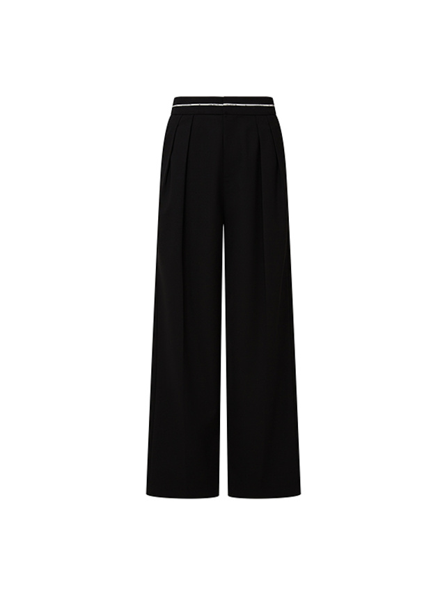 Line Tuck Pants