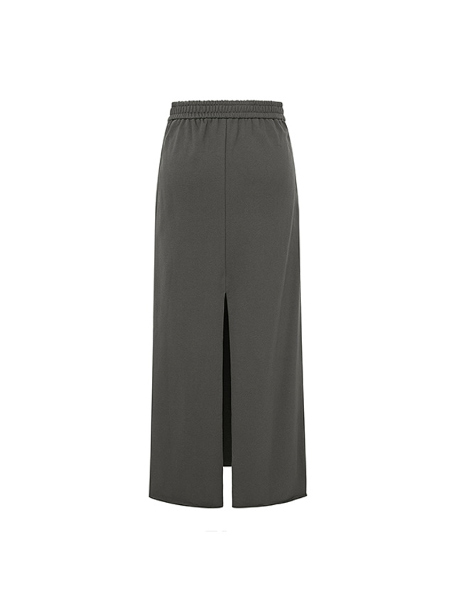 Belted Sweat Skirt