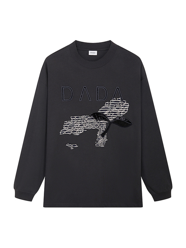 Embroidery Long Sleeves T-Shirt