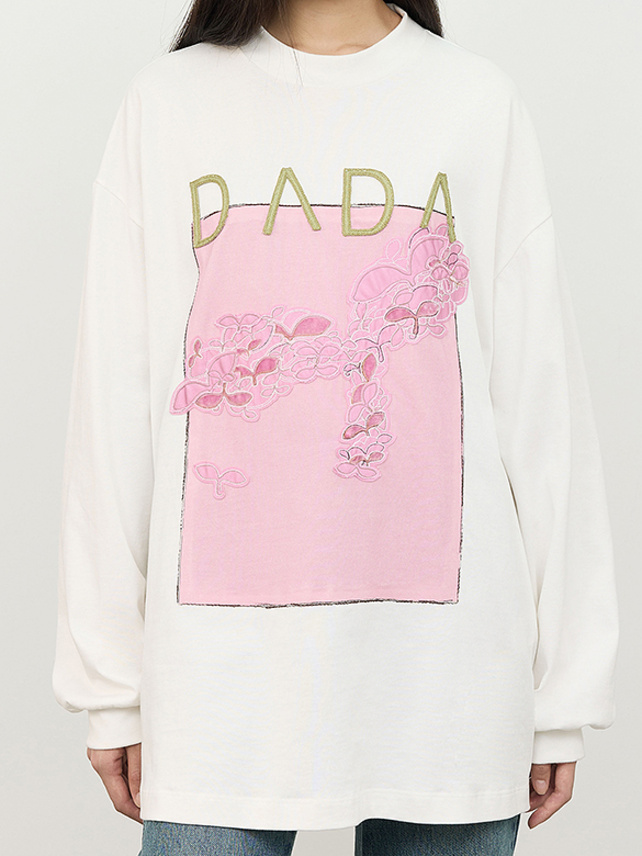 Embroidery Long Sleeves T-Shirt