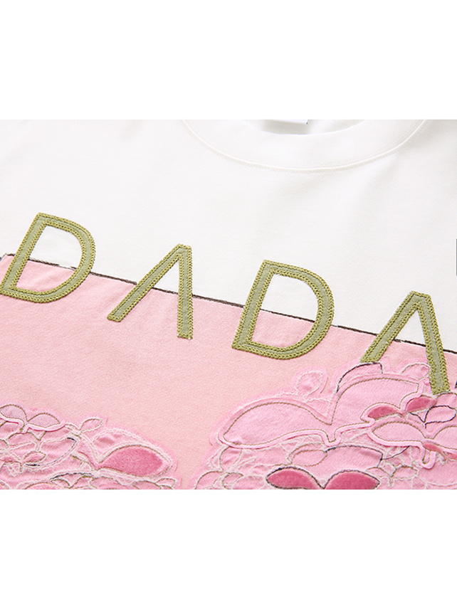 Embroidery Long Sleeves T-Shirt