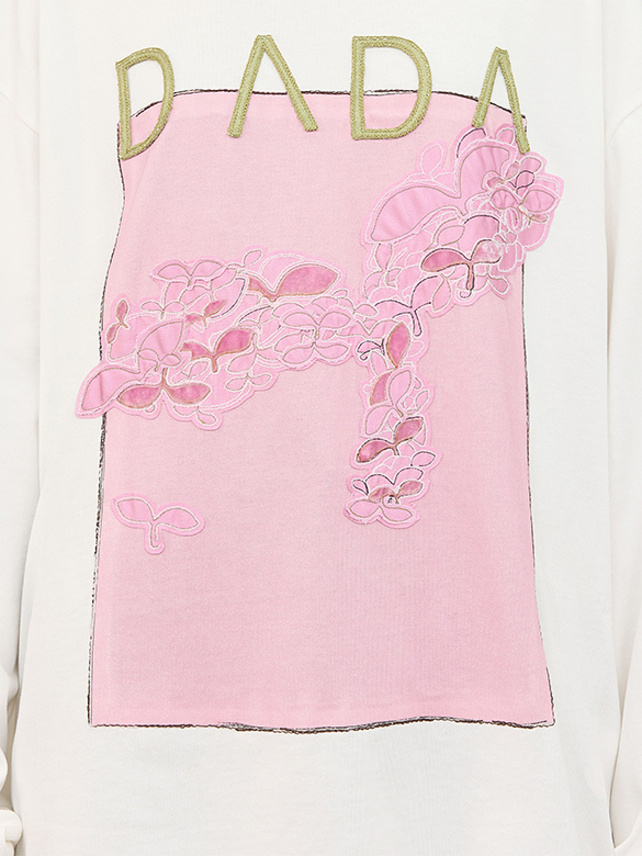 Embroidery Long Sleeves T-Shirt