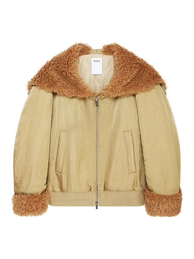 Boa Collar Blouson