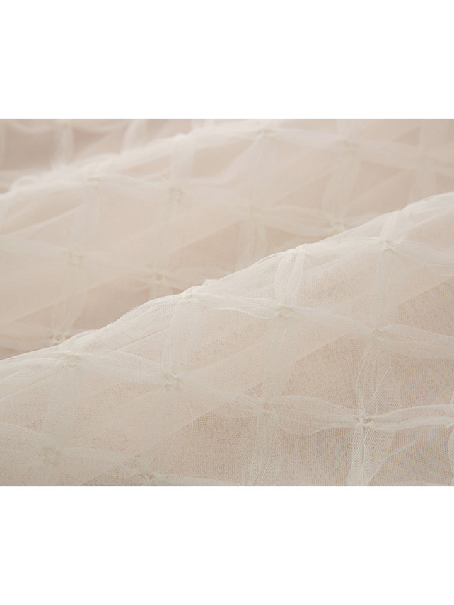 Squared Tulle Skirt