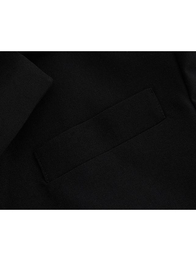 Black Design Short Jacket