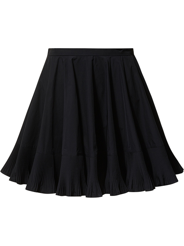 Hem Pleats Design Skirt
