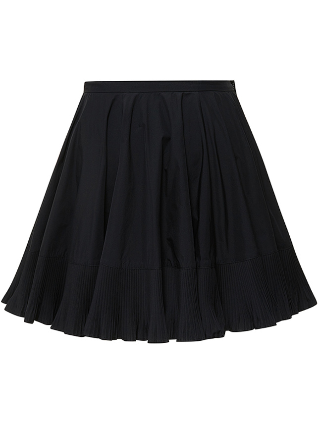 Hem Pleats Design Skirt