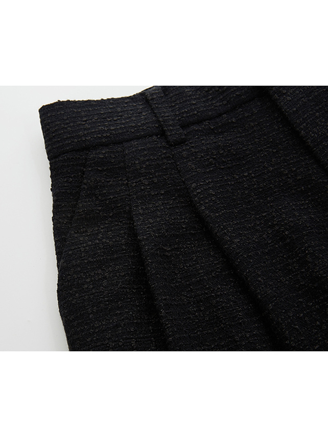 Tweed Cargo Pants
