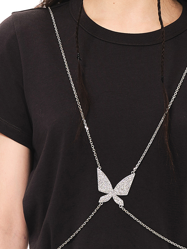 Butterfly Chain Design T-Shirt