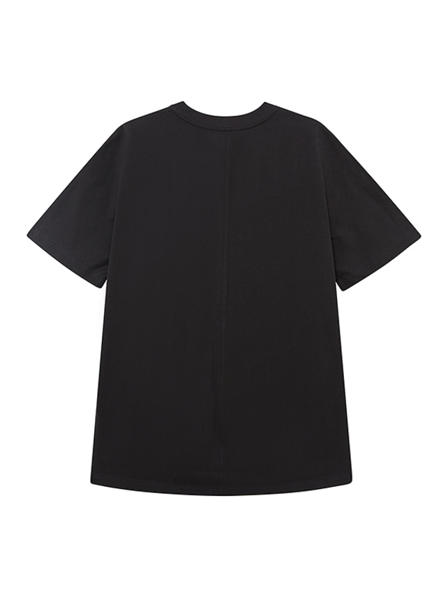 Lace Cami Docking Design T-Shirt Dress