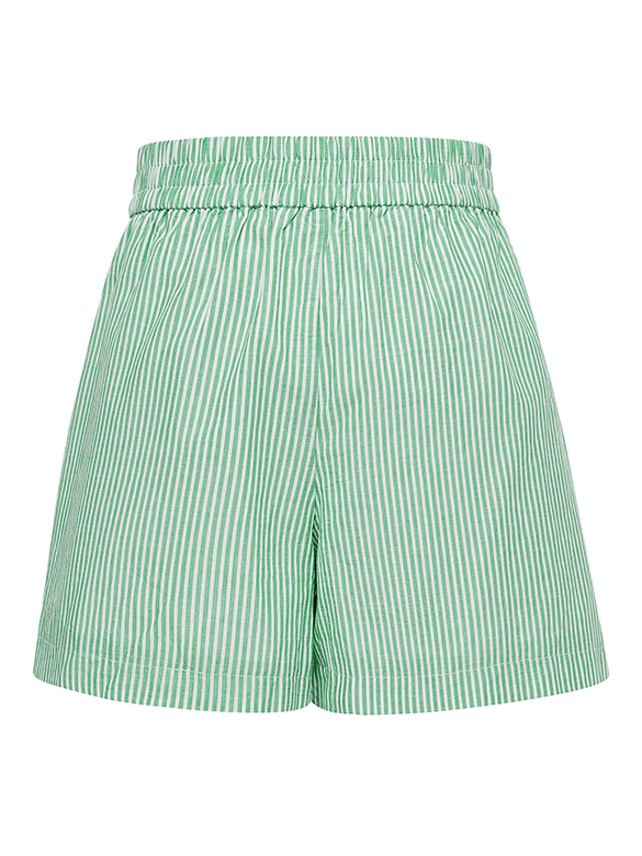 Pin Stripe Green Short Pants
