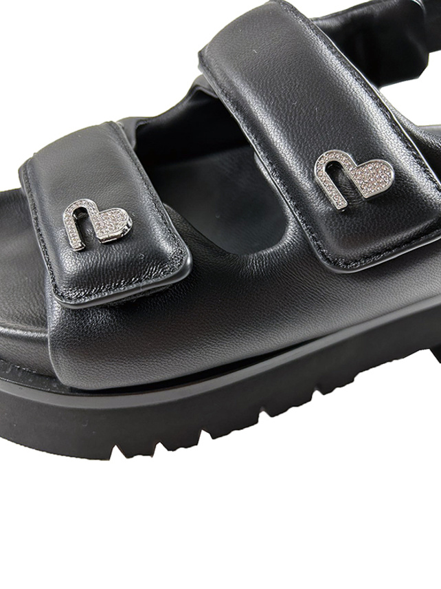 Double Belt Sandals
