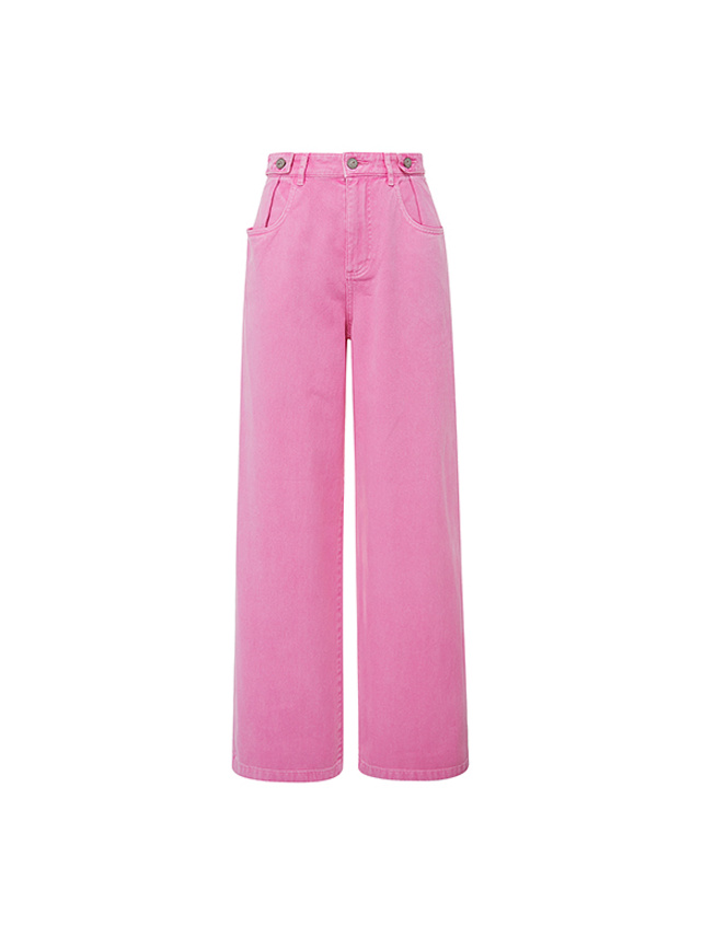 Pink Denim Pants - DAZZLE FASHION(ダズルファッション)／d'zzit