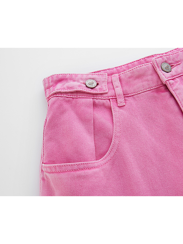 Pink Denim Pants - DAZZLE FASHION(ダズルファッション)／d'zzit