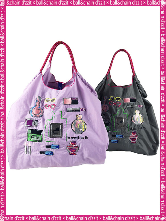 ball&chain Cosmetic Colorful Design Bag L - DAZZLE FASHION(ダズル 