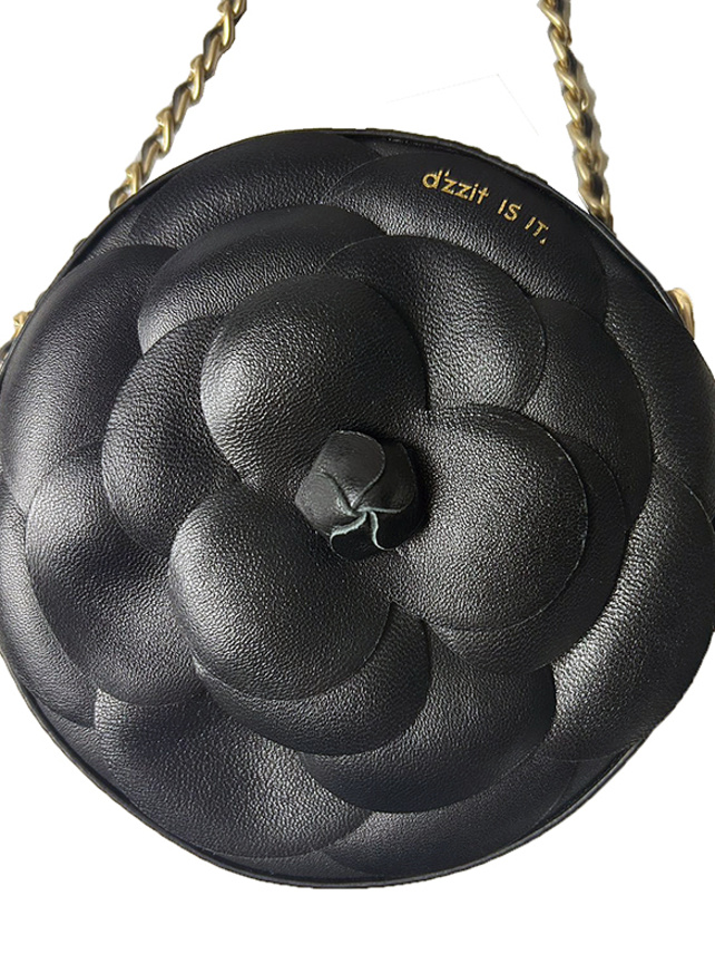 Rose Embossing Leather Bag