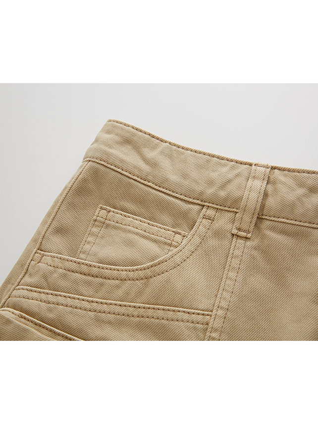 Big Pocket Cargo Denim Short Pants