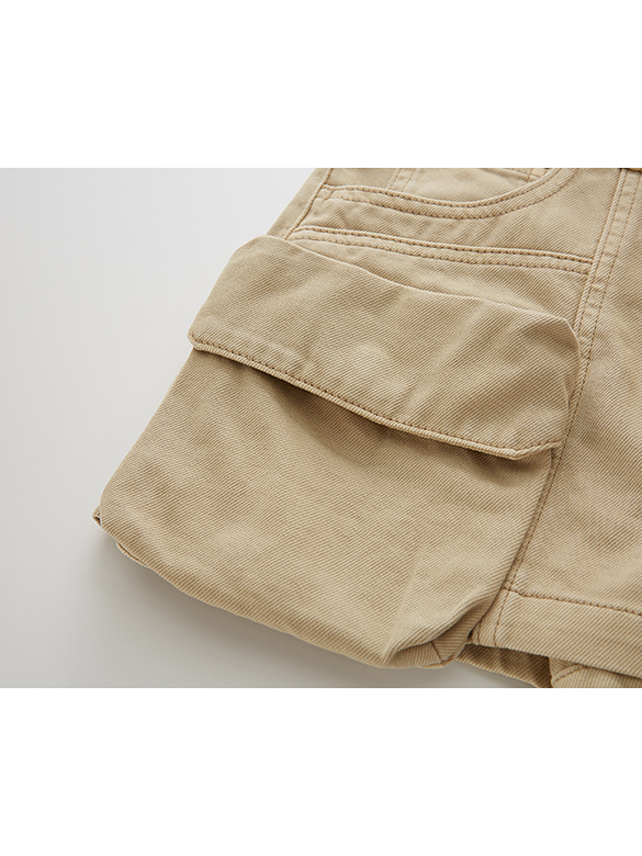 Big Pocket Cargo Denim Short Pants
