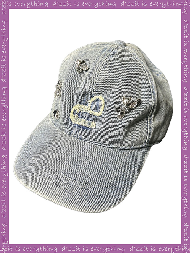 Stone Washed Denim Cap