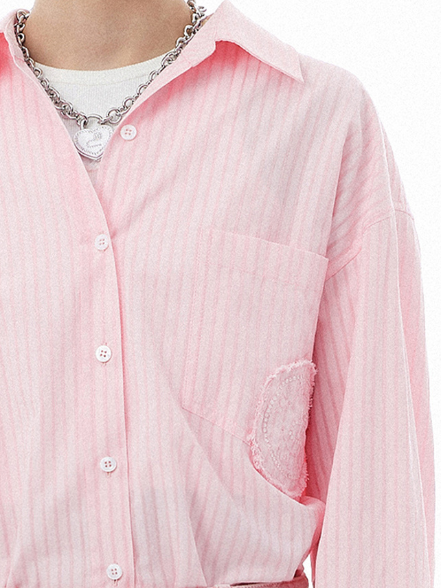 Pink Stripe Shirt