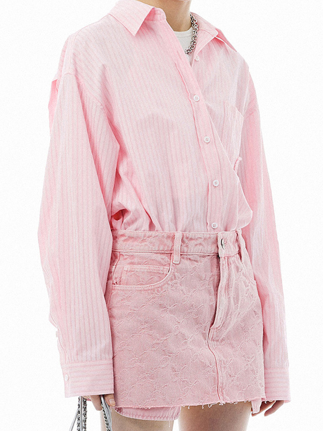 Pink Stripe Shirt