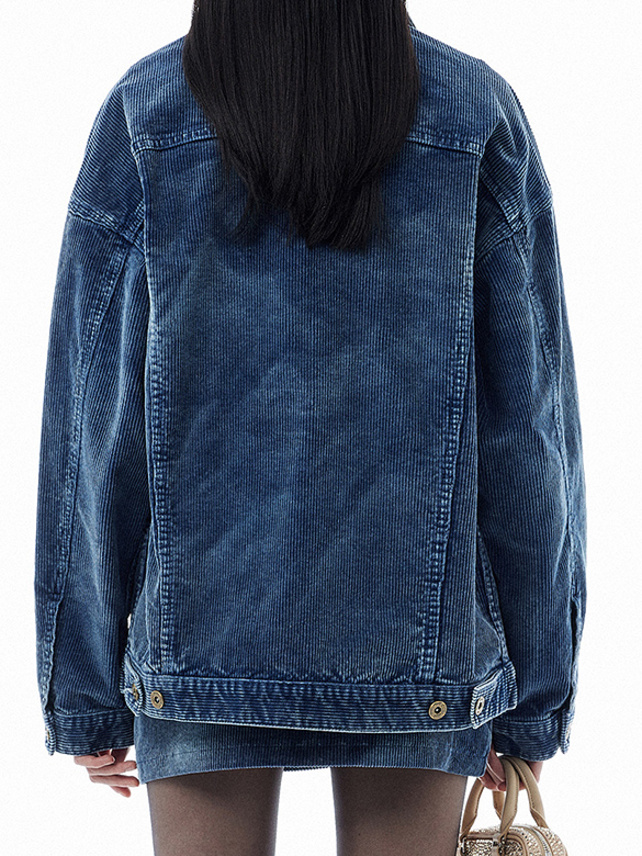 Blue Corduroy Jacket