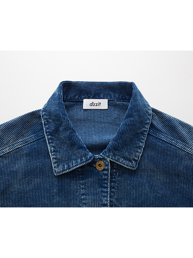 Blue Corduroy Jacket