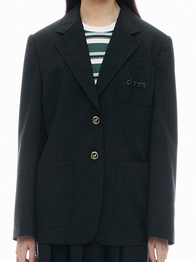 Beads Logo Tailored Jacket