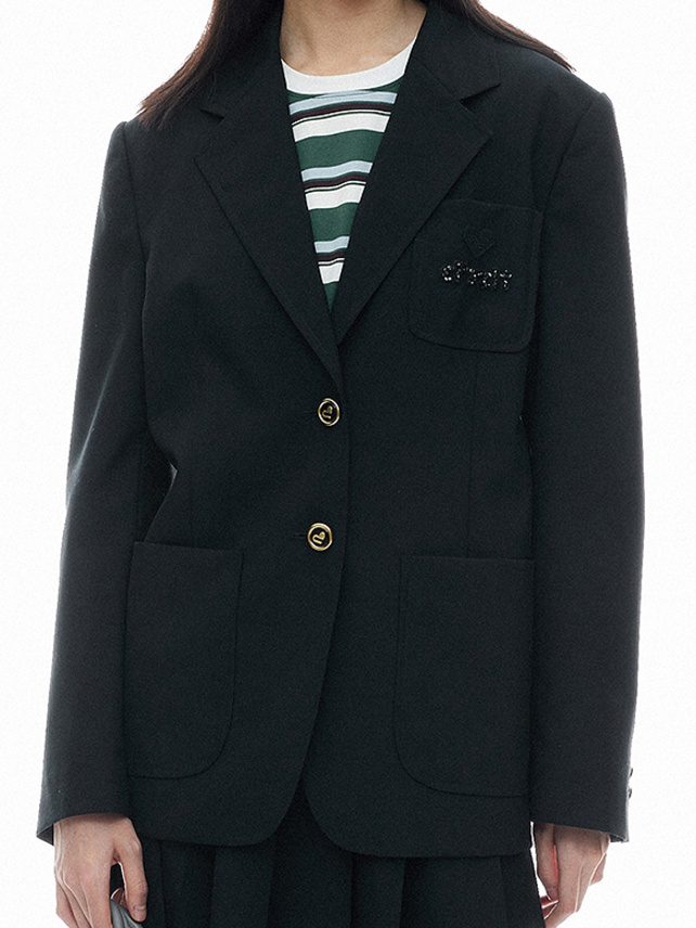 Beads Logo Tailored Jacket