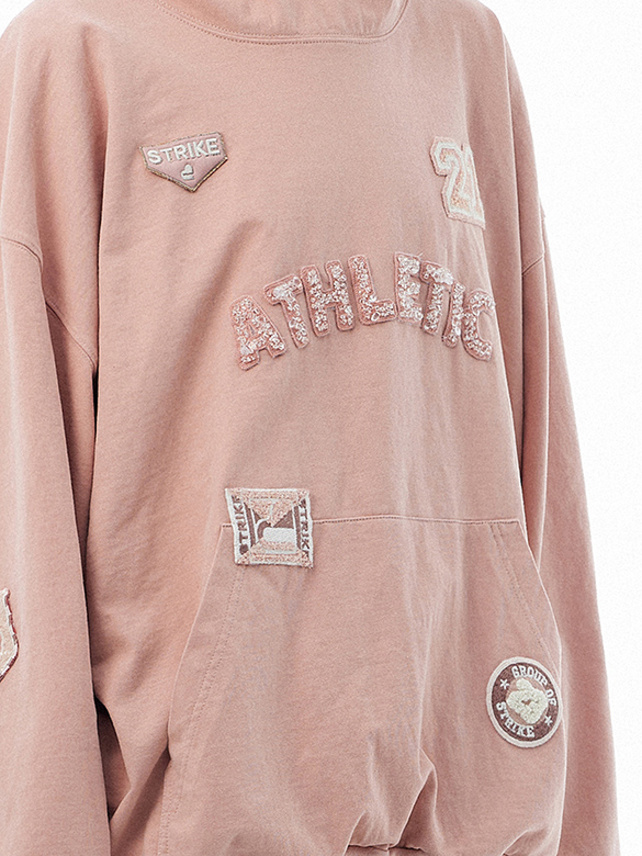 Patch Sweat Hoodie